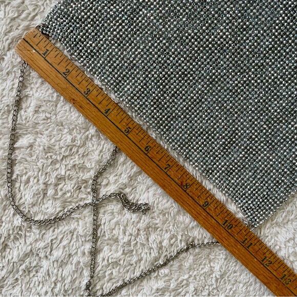 NWT Bodyrage Silver Chainmail Halter Top OSFM Clubwear Sexy New - Picture 5 of 9